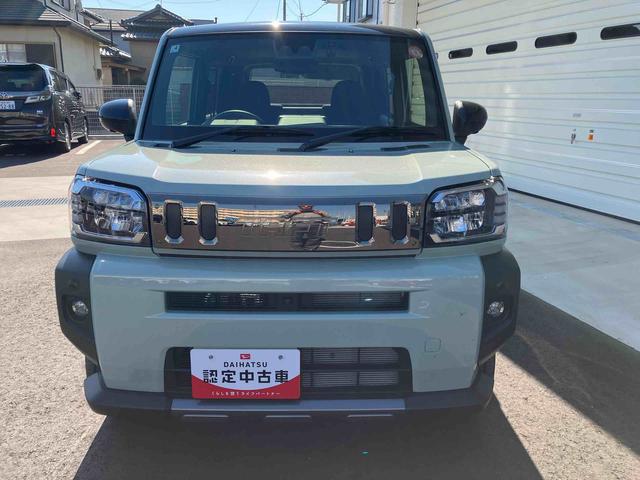 タフト Ｇターボ　ダーククロムベンチャー　２ＷＤ　ＣＶＴ　６６０ｃｃ　ナビ　ドライブレコーダー　全方位モニター　シートヒーター　衝突被害軽減ブレーキ　横滑り防止装置　ＡＢＳ　アイドリングストップ　プッシュボタンスタート　スカイフィールトップ（20枚目）