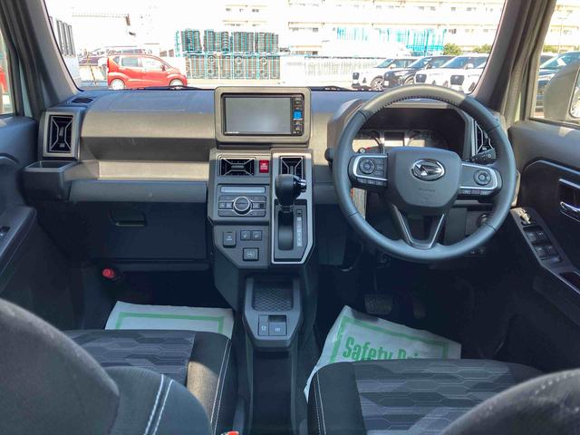 タフト Ｇターボ　ダーククロムベンチャー　２ＷＤ　ＣＶＴ　６６０ｃｃ　ナビ　ドライブレコーダー　全方位モニター　シートヒーター　衝突被害軽減ブレーキ　横滑り防止装置　ＡＢＳ　アイドリングストップ　プッシュボタンスタート　スカイフィールトップ（33枚目）