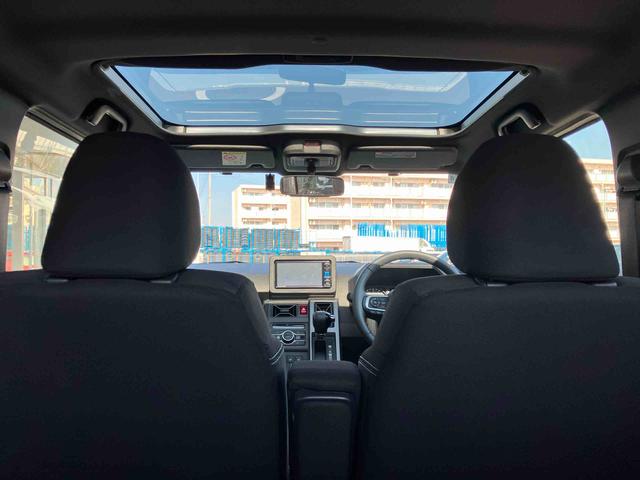 タフト Ｇターボ　ダーククロムベンチャー　２ＷＤ　ＣＶＴ　６６０ｃｃ　ナビ　ドライブレコーダー　全方位モニター　シートヒーター　衝突被害軽減ブレーキ　横滑り防止装置　ＡＢＳ　アイドリングストップ　プッシュボタンスタート　スカイフィールトップ（69枚目）