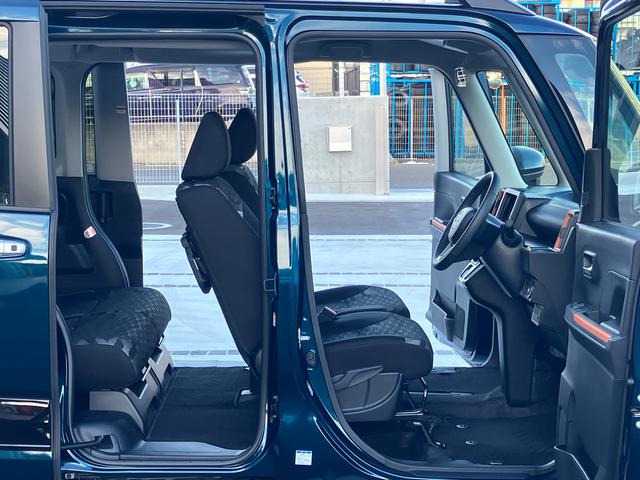 タント ファンクロスターボ 4WD CVT 660cc 両側電動スライドドア 衝突被害軽減ブレーキ 横滑り防止装置 ABS アイドリングストップ プッシュボタンスタート 前席シートヒーター ベンチシート オートエアコン(40枚目)