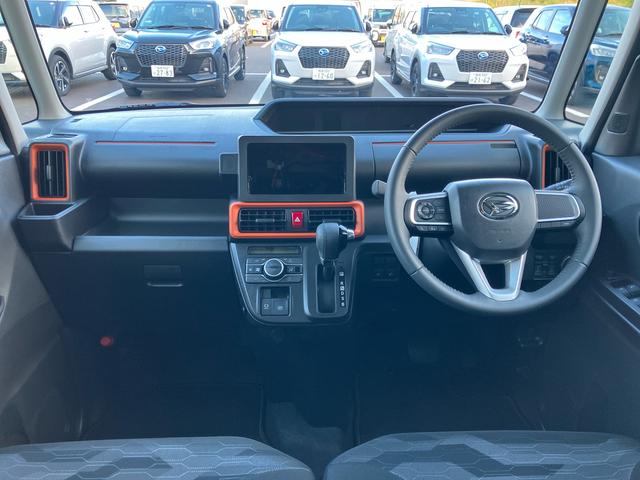 タント ファンクロスターボ 4WD CVT 660cc 両側電動スライドドア 衝突被害軽減ブレーキ 横滑り防止装置 ABS アイドリングストップ プッシュボタンスタート 前席シートヒーター ベンチシート オートエアコン(51枚目)