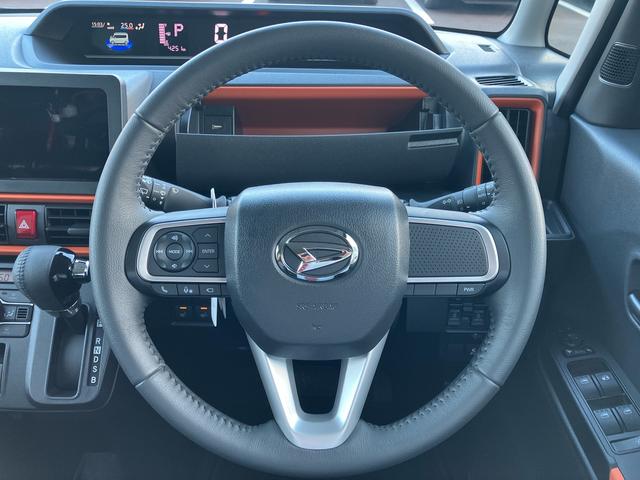 タント ファンクロスターボ 4WD CVT 660cc 両側電動スライドドア 衝突被害軽減ブレーキ 横滑り防止装置 ABS アイドリングストップ プッシュボタンスタート 前席シートヒーター ベンチシート オートエアコン(61枚目)