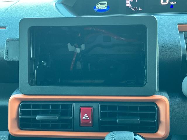 タント ファンクロスターボ 4WD CVT 660cc 両側電動スライドドア 衝突被害軽減ブレーキ 横滑り防止装置 ABS アイドリングストップ プッシュボタンスタート 前席シートヒーター ベンチシート オートエアコン(66枚目)