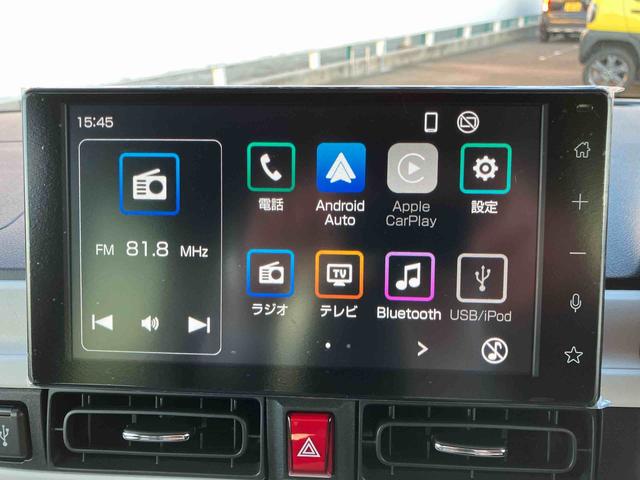 ムーヴキャンバス ストライプスＧ　２ＷＤ　ＣＶＴ　６６０ｃｃ　衝突被害軽減ブレーキ　横滑り防止装置　ＡＢＳ　アイドリングストップ　プッシュボタンスタート　両側電動スライドドア　ディスプレイオーディオ　バックモニター　シートヒーター（40枚目）