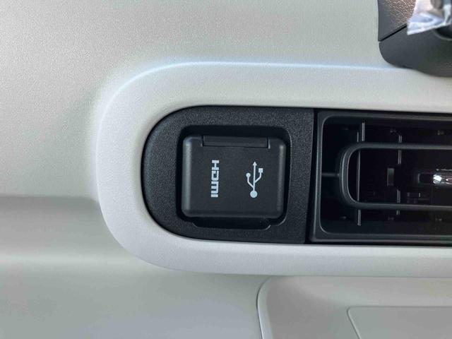 ムーヴキャンバス ストライプスＧ　２ＷＤ　ＣＶＴ　６６０ｃｃ　衝突被害軽減ブレーキ　横滑り防止装置　ＡＢＳ　アイドリングストップ　プッシュボタンスタート　両側電動スライドドア　ディスプレイオーディオ　バックモニター　シートヒーター（47枚目）