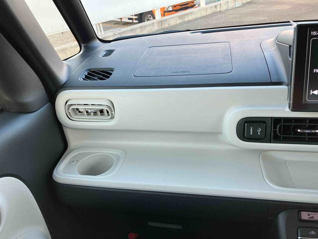 ムーヴキャンバス ストライプスＧ　２ＷＤ　ＣＶＴ　６６０ｃｃ　衝突被害軽減ブレーキ　横滑り防止装置　ＡＢＳ　アイドリングストップ　プッシュボタンスタート　両側電動スライドドア　ディスプレイオーディオ　バックモニター　シートヒーター（66枚目）