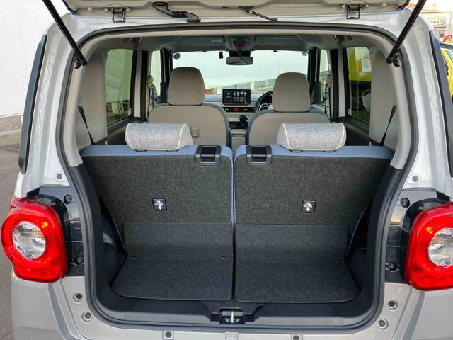 ムーヴキャンバス ストライプスＧ　２ＷＤ　ＣＶＴ　６６０ｃｃ　衝突被害軽減ブレーキ　横滑り防止装置　ＡＢＳ　アイドリングストップ　プッシュボタンスタート　両側電動スライドドア　ディスプレイオーディオ　バックモニター　シートヒーター（67枚目）