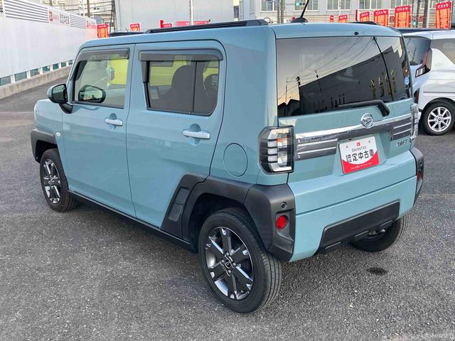 タフト Ｇターボ　４ＷＤ　ドラレコ付車　６６０ｃｃ　ＣＶＴ　スカイフィールトップ　ナビ　全方位モニター　ドライブレコーダー　クルーズコントロール　衝突被害軽減ブレーキ　横滑り防止装置　ＡＢＳ　アイドリングストップ　プッシュボタンスタート（7枚目）