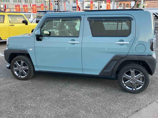 タフト Ｇターボ　４ＷＤ　ドラレコ付車　６６０ｃｃ　ＣＶＴ　スカイフィールトップ　ナビ　全方位モニター　ドライブレコーダー　クルーズコントロール　衝突被害軽減ブレーキ　横滑り防止装置　ＡＢＳ　アイドリングストップ　プッシュボタンスタート（8枚目）