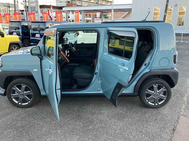 タフト Ｇターボ　４ＷＤ　ドラレコ付車　６６０ｃｃ　ＣＶＴ　スカイフィールトップ　ナビ　全方位モニター　ドライブレコーダー　クルーズコントロール　衝突被害軽減ブレーキ　横滑り防止装置　ＡＢＳ　アイドリングストップ　プッシュボタンスタート（13枚目）