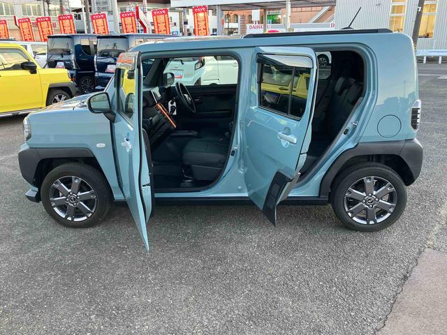 タフト Ｇターボ　４ＷＤ　ドラレコ付車　６６０ｃｃ　ＣＶＴ　スカイフィールトップ　ナビ　全方位モニター　ドライブレコーダー　クルーズコントロール　衝突被害軽減ブレーキ　横滑り防止装置　ＡＢＳ　アイドリングストップ　プッシュボタンスタート（14枚目）