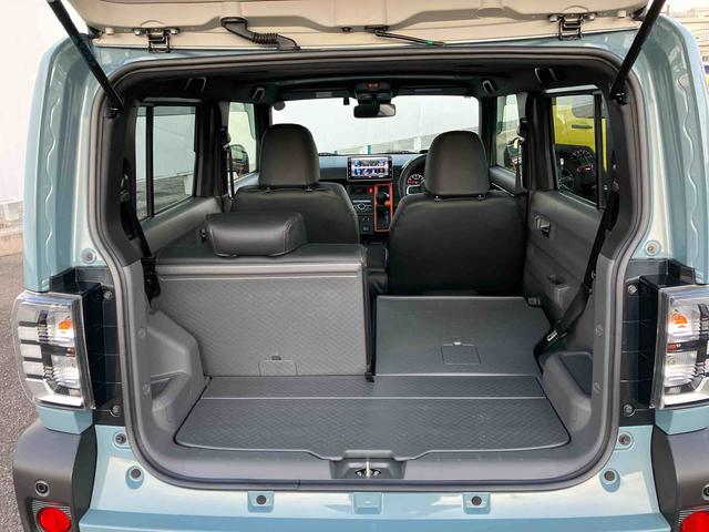 タフト Ｇターボ　４ＷＤ　ドラレコ付車　６６０ｃｃ　ＣＶＴ　スカイフィールトップ　ナビ　全方位モニター　ドライブレコーダー　クルーズコントロール　衝突被害軽減ブレーキ　横滑り防止装置　ＡＢＳ　アイドリングストップ　プッシュボタンスタート（62枚目）