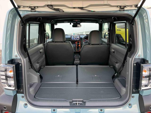 タフト Ｇターボ　４ＷＤ　ドラレコ付車　６６０ｃｃ　ＣＶＴ　スカイフィールトップ　ナビ　全方位モニター　ドライブレコーダー　クルーズコントロール　衝突被害軽減ブレーキ　横滑り防止装置　ＡＢＳ　アイドリングストップ　プッシュボタンスタート（63枚目）