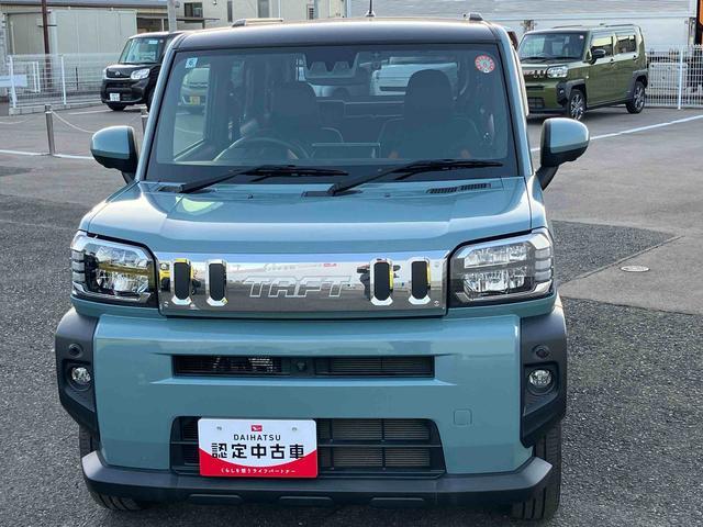 タフト Ｇターボ　４ＷＤ　ドラレコ付車　６６０ｃｃ　ＣＶＴ　スカイフィールトップ　ナビ　全方位モニター　ドライブレコーダー　クルーズコントロール　衝突被害軽減ブレーキ　横滑り防止装置　ＡＢＳ　アイドリングストップ　プッシュボタンスタート（67枚目）