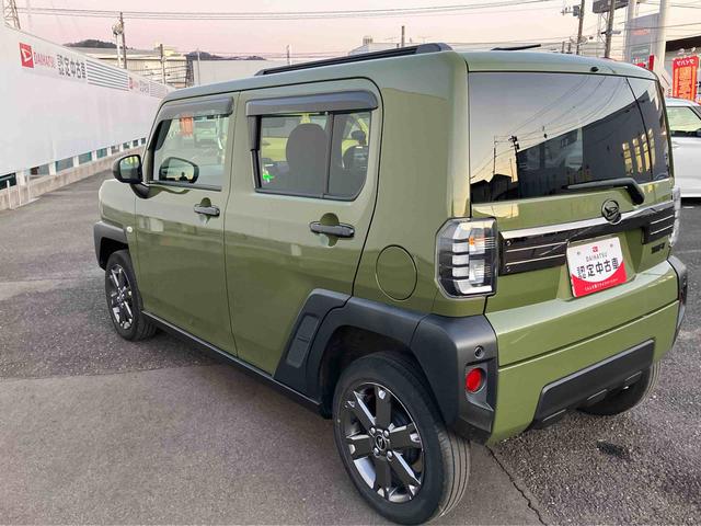 タフト Ｇターボ　４ＷＤ　ドラレコ・ＥＴＣ車載器付車　６６０ｃｃ　４ＷＤ　ＣＶＴ　スカイフィールトップ　ナビ　全方位モニター　クルーズコントロール　衝突被害軽減ブレーキ　横滑り防止装置　ＡＢＳ　アイドリングストップ　プッシュボタンスタート　ワンオーナー車（7枚目）