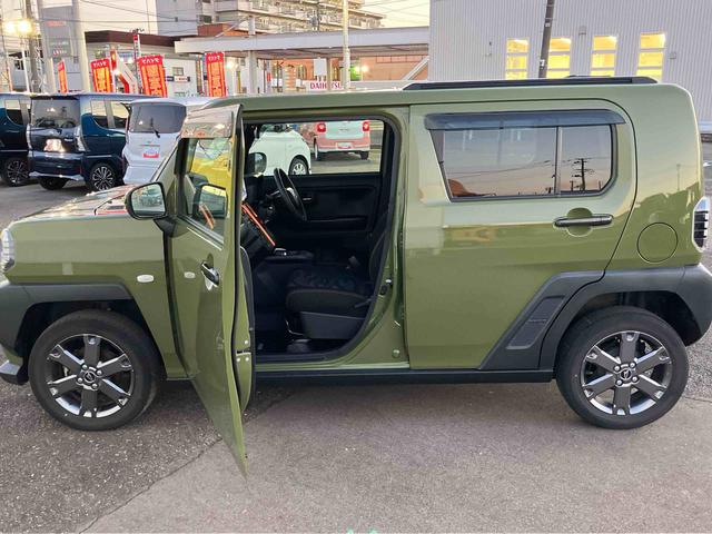 タフト Ｇターボ　４ＷＤ　ドラレコ・ＥＴＣ車載器付車　６６０ｃｃ　４ＷＤ　ＣＶＴ　スカイフィールトップ　ナビ　全方位モニター　クルーズコントロール　衝突被害軽減ブレーキ　横滑り防止装置　ＡＢＳ　アイドリングストップ　プッシュボタンスタート　ワンオーナー車（11枚目）