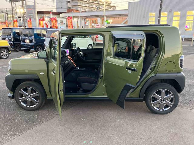 タフト Ｇターボ　４ＷＤ　ドラレコ・ＥＴＣ車載器付車　６６０ｃｃ　４ＷＤ　ＣＶＴ　スカイフィールトップ　ナビ　全方位モニター　クルーズコントロール　衝突被害軽減ブレーキ　横滑り防止装置　ＡＢＳ　アイドリングストップ　プッシュボタンスタート　ワンオーナー車（12枚目）