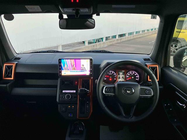 タフト Ｇターボ　４ＷＤ　ドラレコ・ＥＴＣ車載器付車　６６０ｃｃ　４ＷＤ　ＣＶＴ　スカイフィールトップ　ナビ　全方位モニター　クルーズコントロール　衝突被害軽減ブレーキ　横滑り防止装置　ＡＢＳ　アイドリングストップ　プッシュボタンスタート　ワンオーナー車（34枚目）