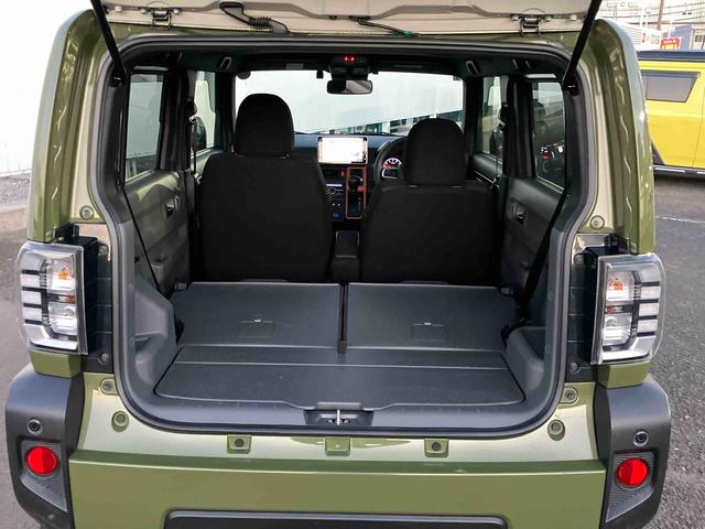 タフト Ｇターボ　４ＷＤ　ドラレコ・ＥＴＣ車載器付車　６６０ｃｃ　４ＷＤ　ＣＶＴ　スカイフィールトップ　ナビ　全方位モニター　クルーズコントロール　衝突被害軽減ブレーキ　横滑り防止装置　ＡＢＳ　アイドリングストップ　プッシュボタンスタート　ワンオーナー車（61枚目）