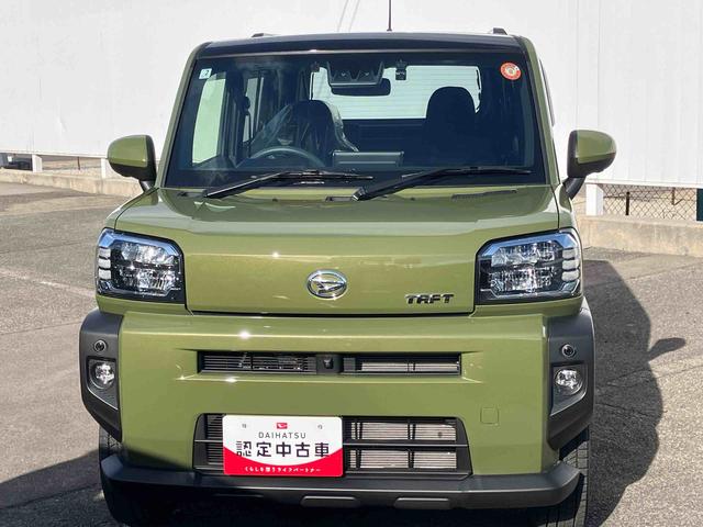 タフト Ｇターボ　ｅｃｏＩＤＬＥ非装着車　４ＷＤ　ＣＶＴ　６６０ｃｃ　スカイフィールトップ　ドラレコ　衝突被害軽減ブレーキ　横滑り防止装置　ＡＢＳ　プッシュボタンスタート　全方位モニター　ディスプレイオーディオ　ＥＴＣ車載器（25枚目）