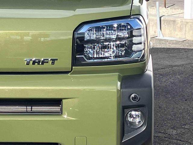 タフト Ｇターボ　ｅｃｏＩＤＬＥ非装着車　４ＷＤ　ＣＶＴ　６６０ｃｃ　スカイフィールトップ　ドラレコ　衝突被害軽減ブレーキ　横滑り防止装置　ＡＢＳ　プッシュボタンスタート　全方位モニター　ディスプレイオーディオ　ＥＴＣ車載器（28枚目）