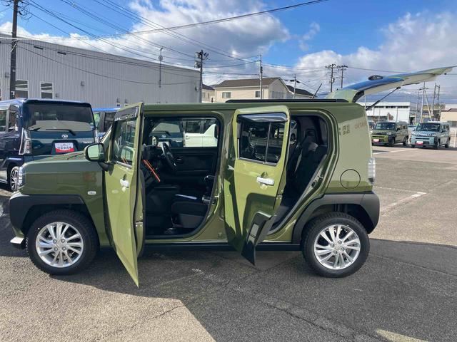 タフト Ｇターボ　ｅｃｏＩＤＬＥ非装着車　４ＷＤ　ＣＶＴ　６６０ｃｃ　スカイフィールトップ　ドラレコ　衝突被害軽減ブレーキ　横滑り防止装置　ＡＢＳ　プッシュボタンスタート　全方位モニター　ディスプレイオーディオ　ＥＴＣ車載器（29枚目）