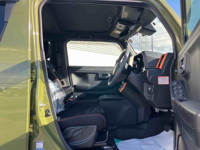 タフト Ｇターボ　ｅｃｏＩＤＬＥ非装着車　４ＷＤ　ＣＶＴ　６６０ｃｃ　スカイフィールトップ　ドラレコ　衝突被害軽減ブレーキ　横滑り防止装置　ＡＢＳ　プッシュボタンスタート　全方位モニター　ディスプレイオーディオ　ＥＴＣ車載器（32枚目）