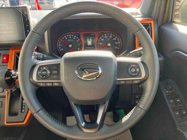 タフト Ｇターボ　ｅｃｏＩＤＬＥ非装着車　４ＷＤ　ＣＶＴ　６６０ｃｃ　スカイフィールトップ　ドラレコ　衝突被害軽減ブレーキ　横滑り防止装置　ＡＢＳ　プッシュボタンスタート　全方位モニター　ディスプレイオーディオ　ＥＴＣ車載器（39枚目）