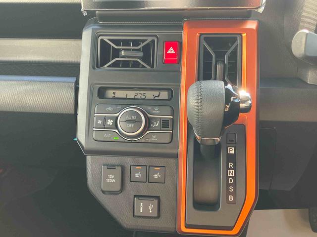 タフト Ｇターボ　ｅｃｏＩＤＬＥ非装着車　４ＷＤ　ＣＶＴ　６６０ｃｃ　スカイフィールトップ　ドラレコ　衝突被害軽減ブレーキ　横滑り防止装置　ＡＢＳ　プッシュボタンスタート　全方位モニター　ディスプレイオーディオ　ＥＴＣ車載器（45枚目）