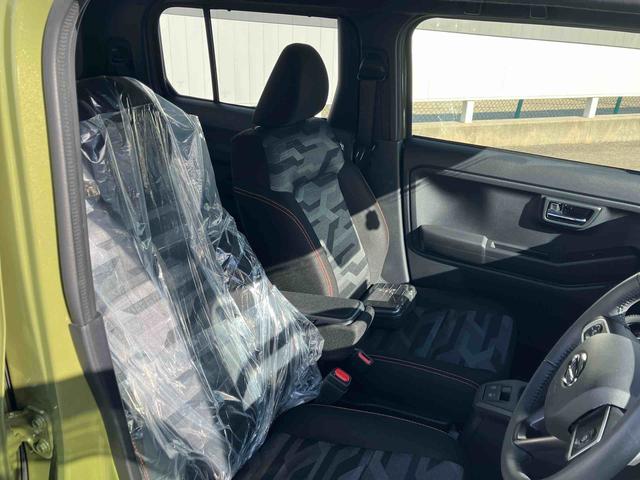 タフト Ｇターボ　ｅｃｏＩＤＬＥ非装着車　４ＷＤ　ＣＶＴ　６６０ｃｃ　スカイフィールトップ　ドラレコ　衝突被害軽減ブレーキ　横滑り防止装置　ＡＢＳ　プッシュボタンスタート　全方位モニター　ディスプレイオーディオ　ＥＴＣ車載器（65枚目）