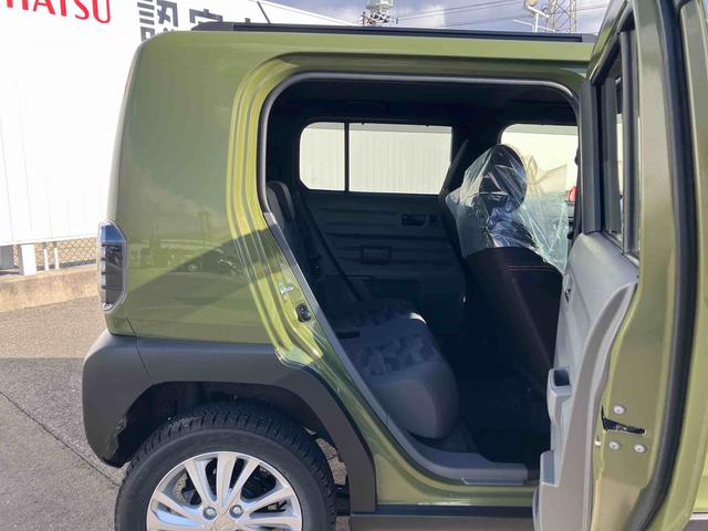 タフト Ｇターボ　ｅｃｏＩＤＬＥ非装着車　４ＷＤ　ＣＶＴ　６６０ｃｃ　スカイフィールトップ　ドラレコ　衝突被害軽減ブレーキ　横滑り防止装置　ＡＢＳ　プッシュボタンスタート　全方位モニター　ディスプレイオーディオ　ＥＴＣ車載器（68枚目）