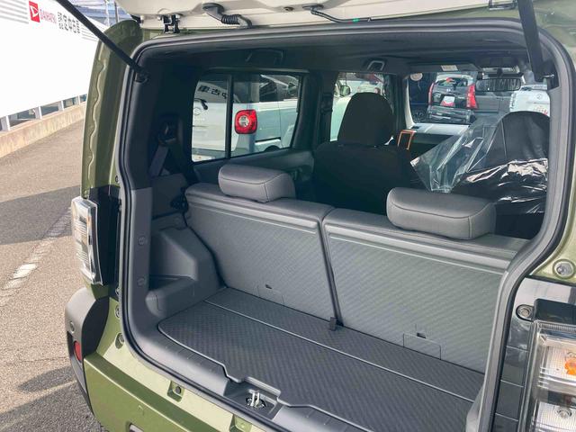 タフト Ｇターボ　ｅｃｏＩＤＬＥ非装着車　４ＷＤ　ＣＶＴ　６６０ｃｃ　スカイフィールトップ　ドラレコ　衝突被害軽減ブレーキ　横滑り防止装置　ＡＢＳ　プッシュボタンスタート　全方位モニター　ディスプレイオーディオ　ＥＴＣ車載器（78枚目）