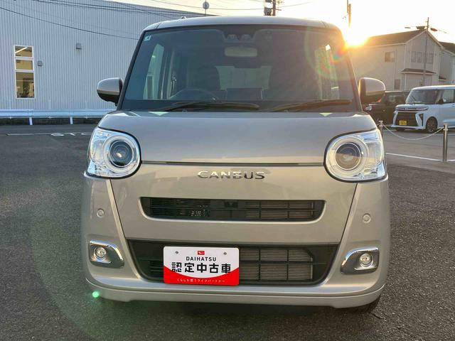 ムーヴキャンバス セオリーＧ　２ＷＤ　ＣＶＴ　６６０ｃｃ　ナビ　全方位モニター　ドラレコ　前席シートヒーター　両側電動スライドドア　衝突被害軽減ブレーキ　横滑り防止装置　ＡＢＳ　アイドリングストップ　プッシュボタンスタート（2枚目）