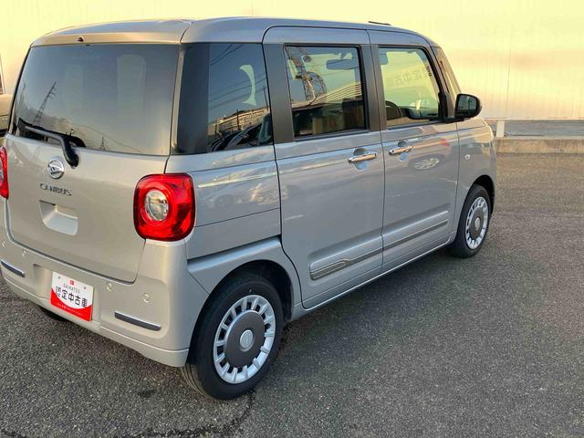 ムーヴキャンバス セオリーＧ　２ＷＤ　ＣＶＴ　６６０ｃｃ　ナビ　全方位モニター　ドラレコ　前席シートヒーター　両側電動スライドドア　衝突被害軽減ブレーキ　横滑り防止装置　ＡＢＳ　アイドリングストップ　プッシュボタンスタート（60枚目）