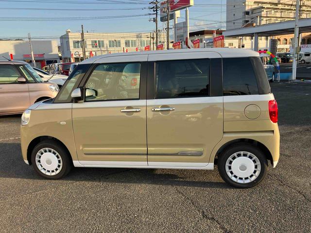 ムーヴキャンバス ストライプスＧ　２ＷＤ　ＣＶＴ　６６０ｃｃ　ナビ　全方位モニター　ドライブレコーダー　両側電動スライドドア　衝突被害軽減ブレーキ　横滑り防止装置　ＡＢＳ　アイドリングストップ　プッシュボタンスタート　シートヒーター（8枚目）