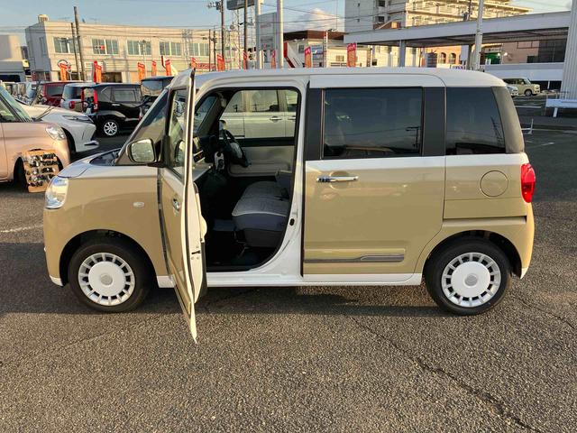 ムーヴキャンバス ストライプスＧ　２ＷＤ　ＣＶＴ　６６０ｃｃ　ナビ　全方位モニター　ドライブレコーダー　両側電動スライドドア　衝突被害軽減ブレーキ　横滑り防止装置　ＡＢＳ　アイドリングストップ　プッシュボタンスタート　シートヒーター（13枚目）