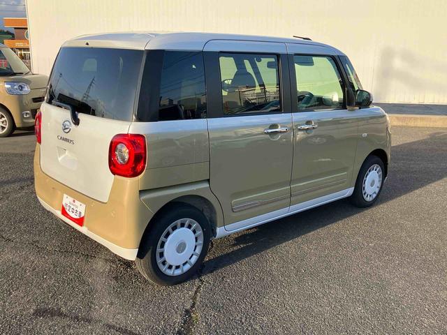 ムーヴキャンバス ストライプスＧ　２ＷＤ　ＣＶＴ　６６０ｃｃ　ナビ　全方位モニター　ドライブレコーダー　両側電動スライドドア　衝突被害軽減ブレーキ　横滑り防止装置　ＡＢＳ　アイドリングストップ　プッシュボタンスタート　シートヒーター（62枚目）