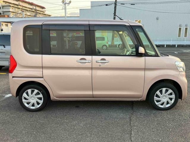 タント Ｘ　ＳＡＩＩＩ　２ＷＤ　ＣＶＴ　６６０ｃｃ　ナビ　バックモニター　衝突被害軽減ブレーキ　横滑り防止装置　ＡＢＳ　アイドリングストップ　プッシュボタンスタート　両側スライドドア　運転席シートヒーター　オートエアコン（6枚目）