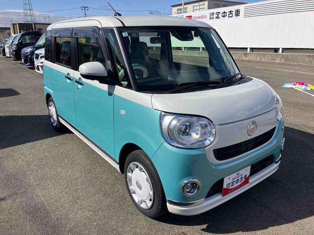 ムーヴキャンバス ＧメイクアップＶＳ　ＳＡＩＩＩ　２ＷＤ　ＣＶＴ　６６０ｃｃ　ナビ　全方位モニター　両側電動スライドドア　衝突被害軽減ブレーキ　横滑り防止装置　ＡＢＳ　アイドリングストップ　プッシュボタンスタート　運転席シートヒーター（2枚目）