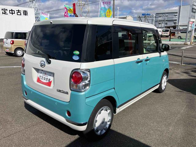 ムーヴキャンバス ＧメイクアップＶＳ　ＳＡＩＩＩ　２ＷＤ　ＣＶＴ　６６０ｃｃ　ナビ　全方位モニター　両側電動スライドドア　衝突被害軽減ブレーキ　横滑り防止装置　ＡＢＳ　アイドリングストップ　プッシュボタンスタート　運転席シートヒーター（6枚目）