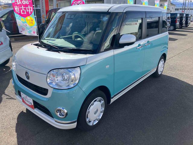 ムーヴキャンバス ＧメイクアップＶＳ　ＳＡＩＩＩ　２ＷＤ　ＣＶＴ　６６０ｃｃ　ナビ　全方位モニター　両側電動スライドドア　衝突被害軽減ブレーキ　横滑り防止装置　ＡＢＳ　アイドリングストップ　プッシュボタンスタート　運転席シートヒーター（9枚目）