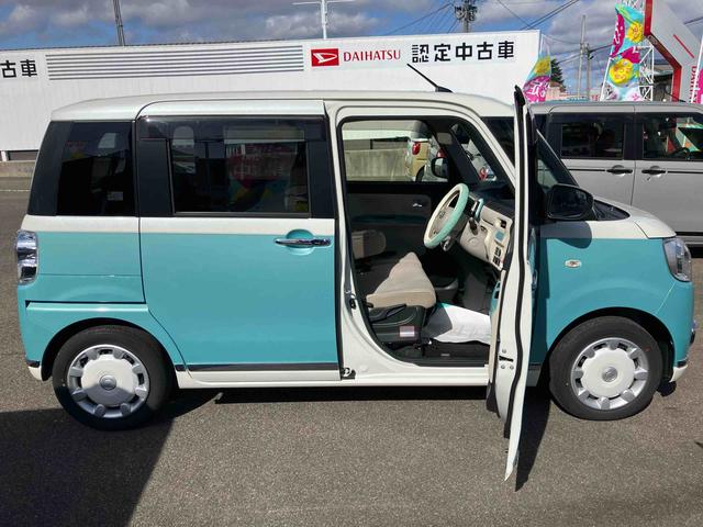 ムーヴキャンバス ＧメイクアップＶＳ　ＳＡＩＩＩ　２ＷＤ　ＣＶＴ　６６０ｃｃ　ナビ　全方位モニター　両側電動スライドドア　衝突被害軽減ブレーキ　横滑り防止装置　ＡＢＳ　アイドリングストップ　プッシュボタンスタート　運転席シートヒーター（10枚目）