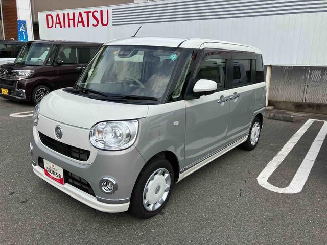 ムーヴキャンバス Ｇメイクアップリミテッド　ＳＡＩＩＩ　２ＷＤ　ＣＶＴ　６６０ｃｃ　カーナビ　両側電動スライドドア　衝突被害軽減ブレーキ　横滑り防止装置　ＡＢＳ　アイドリングストップ　プッシュボタンスタート　オートエアコン　ベンチシート（2枚目）