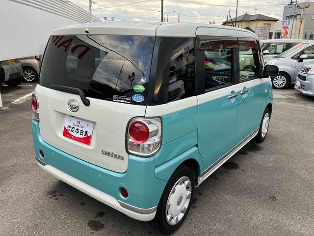 ムーヴキャンバス Ｇメイクアップリミテッド　ＳＡＩＩＩ　２ＷＤ　ＣＶＴ　６６０ｃｃ　ナビ　ドライブレコーダー　ＥＴＣ車載器　両側電動スライドドア　衝突被害軽減ブレーキ　横滑り防止装置　ＡＢＳ　アイドリングストップ　プッシュボタンスタート（6枚目）