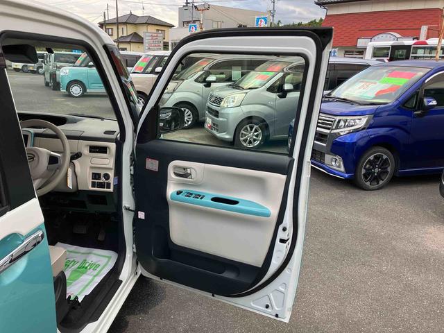 ムーヴキャンバス Ｇメイクアップリミテッド　ＳＡＩＩＩ　２ＷＤ　ＣＶＴ　６６０ｃｃ　ナビ　ドライブレコーダー　ＥＴＣ車載器　両側電動スライドドア　衝突被害軽減ブレーキ　横滑り防止装置　ＡＢＳ　アイドリングストップ　プッシュボタンスタート（18枚目）