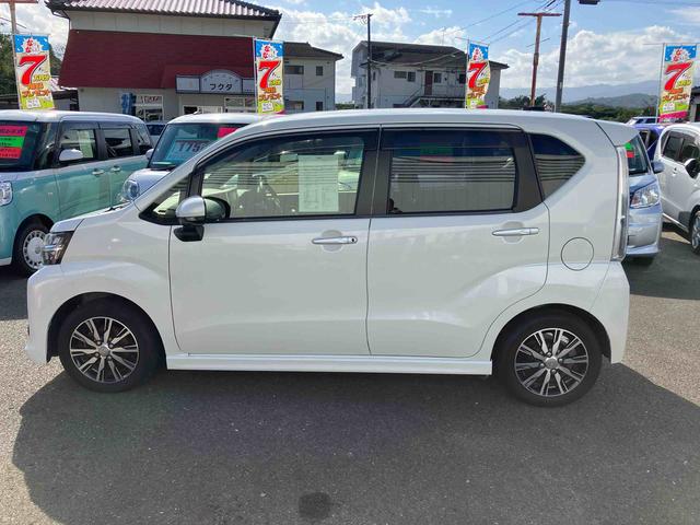 ムーヴ カスタム　ＸリミテッドＩＩ　ＳＡＩＩＩ　２ＷＤ　ＣＶＴ　６６０ｃｃ　ナビ　運転席シートヒーター　衝突被害軽減ブレーキ　横滑り防止装置　ＡＢＳ　運転席・助手席エアバッグ　アイドリングストップ　プッシュボタンスタート　車検整備付（3枚目）