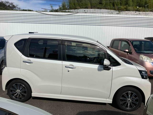 ムーヴ カスタム　ＸリミテッドＩＩ　ＳＡＩＩＩ　２ＷＤ　ＣＶＴ　６６０ｃｃ　ナビ　運転席シートヒーター　衝突被害軽減ブレーキ　横滑り防止装置　ＡＢＳ　運転席・助手席エアバッグ　アイドリングストップ　プッシュボタンスタート　車検整備付（7枚目）