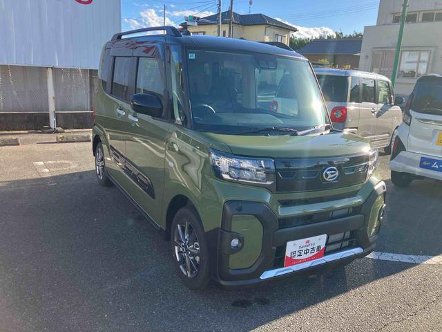 タント ファンクロス 2WD CVT 660cc 両側電動スライドドア ディスプレイオーディオ 前席シートヒーター 衝突被害軽減ブレーキ 横滑り防止装置 ABS アイドリングストップ プッシュボタンスタート(8枚目)