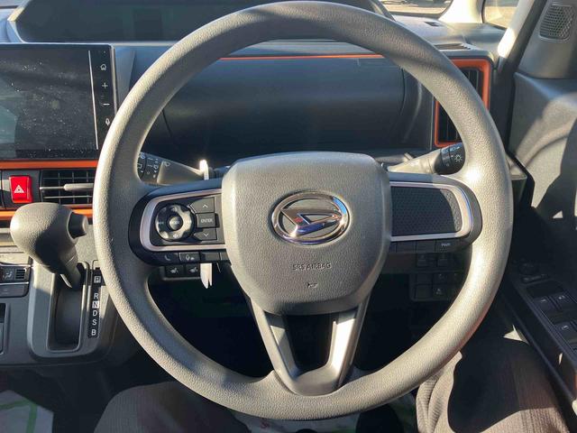 タント ファンクロス 2WD CVT 660cc 両側電動スライドドア ディスプレイオーディオ 前席シートヒーター 衝突被害軽減ブレーキ 横滑り防止装置 ABS アイドリングストップ プッシュボタンスタート(23枚目)