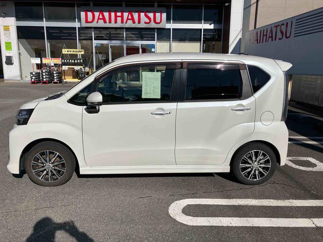 ムーヴ カスタム　Ｘリミテッド　ＳＡＩＩＩ　２ＷＤ　ＣＶＴ　６６０ｃｃ　ナビ　ドライブレコーダー　ＥＴＣ車載器　衝突被害軽減ブレーキ　横滑り防止装置　ＡＢＳ　アイドリングストップ　プッシュボタンスタート　運転席シートヒーター　ワンオーナー車（3枚目）